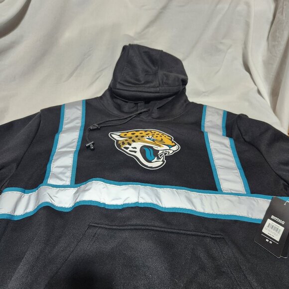 Jacksonville Jaguars NFL Hoodie with Reflective Striping – Men’s 2XL - Picture 4 of 8